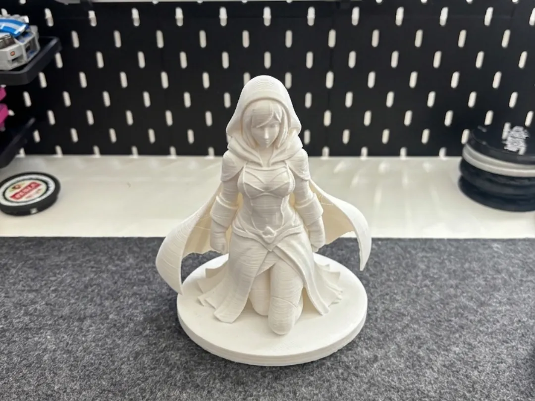 Hooded Fantasy Assassin | Female Warrior Figure - Free 3D Print Model ...