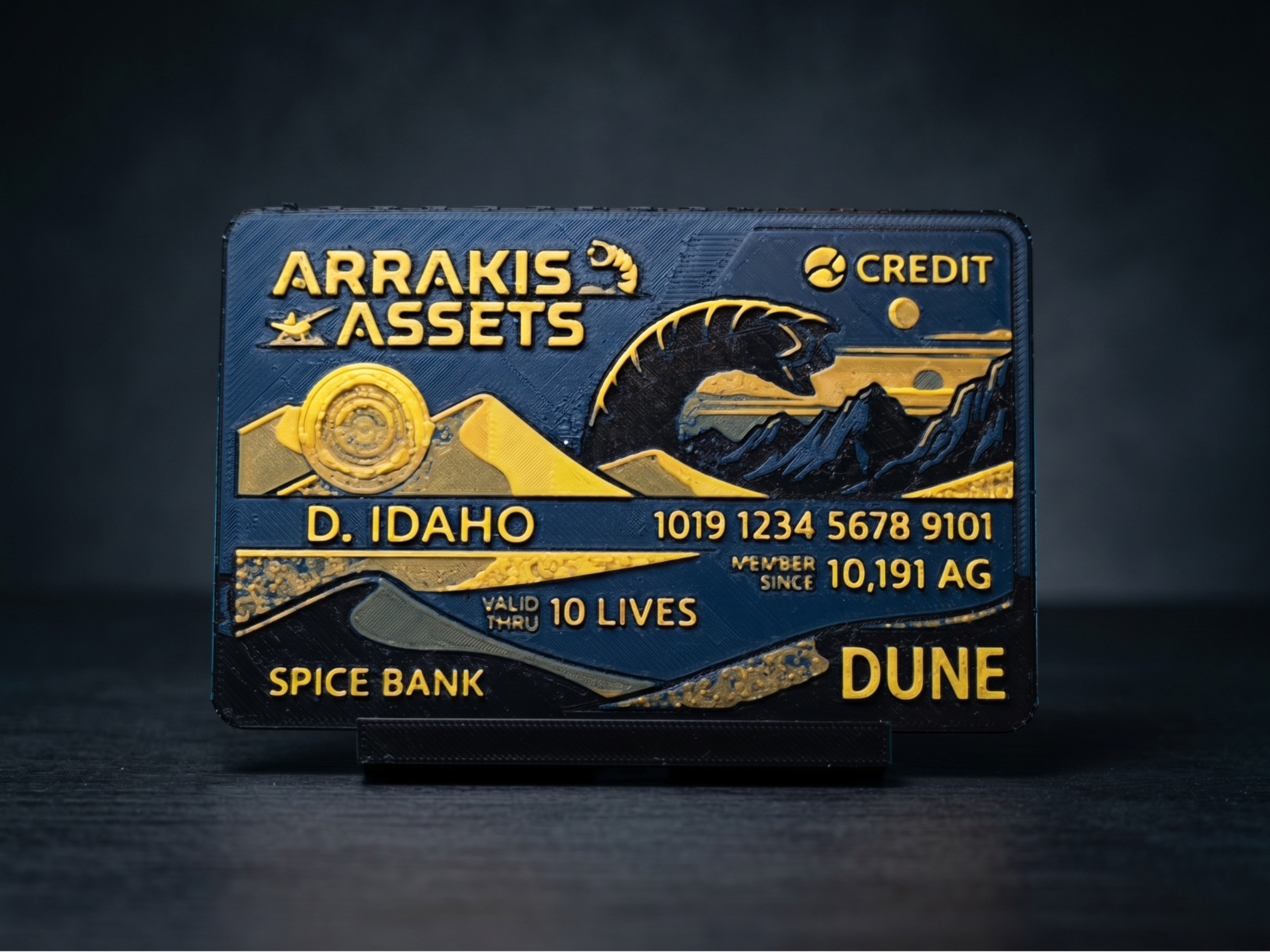 Dune - Arrakis Bank Card 