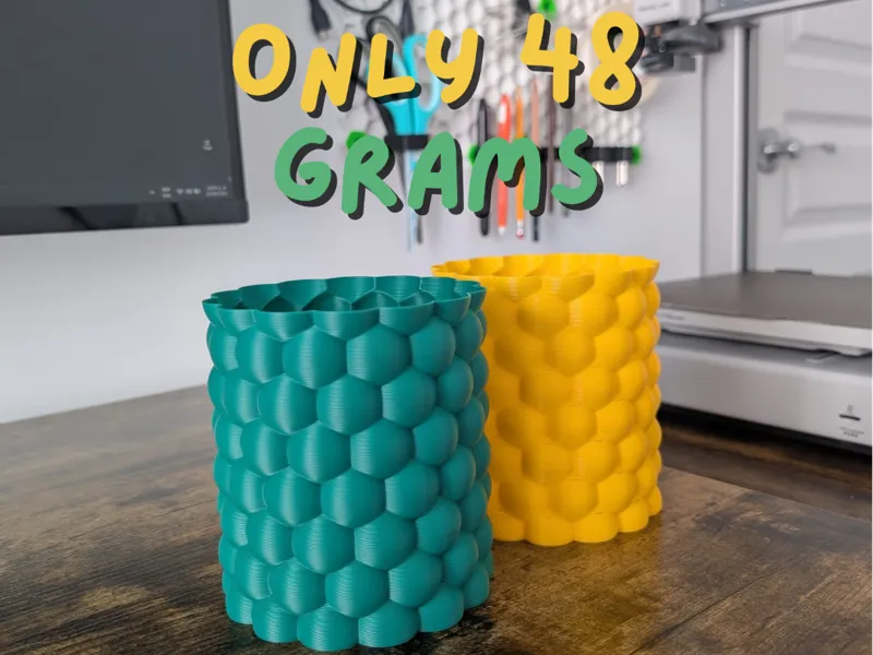Bubble Texture Pen Holder