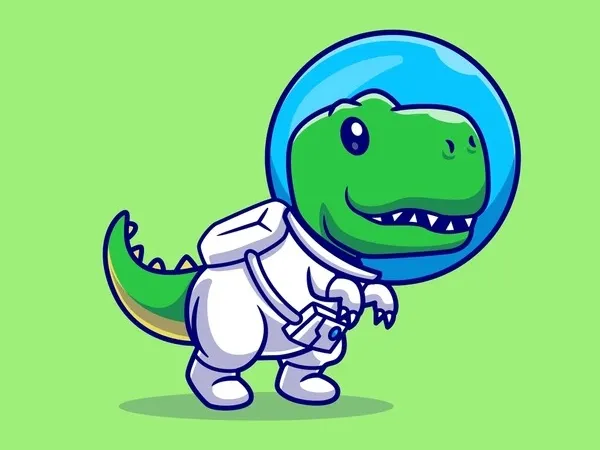 Astronaut DInosaur