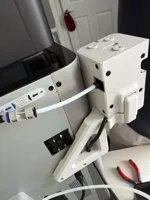 X1C Bracket With Cable Management For TPU Feed Assist Module