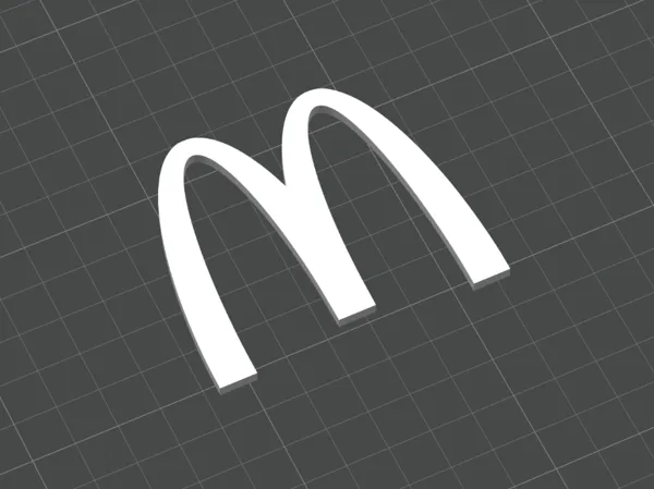 Logo arche McDonald's sans texte