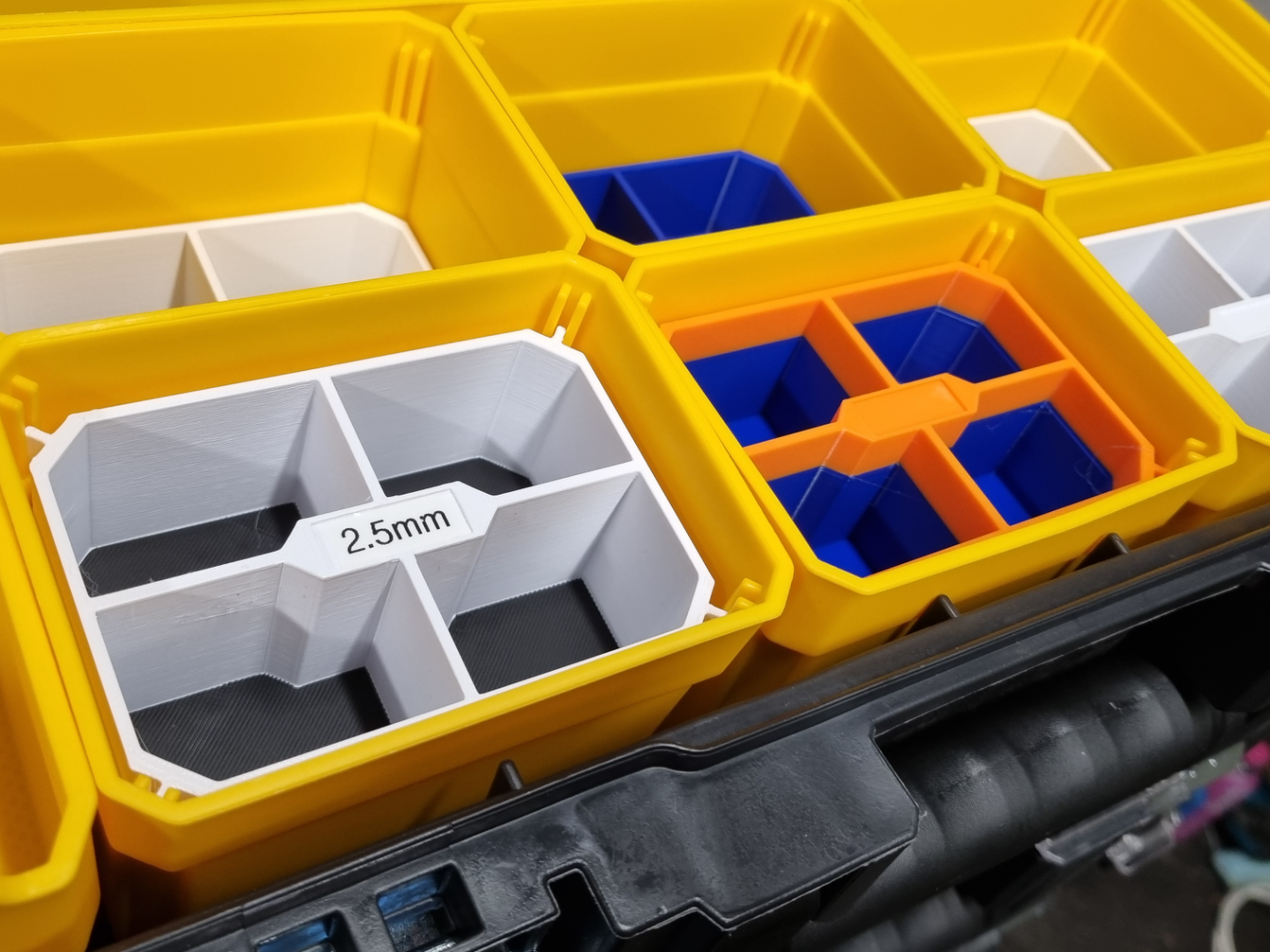Dewalt TSTAK Organiser Bin Inserts.