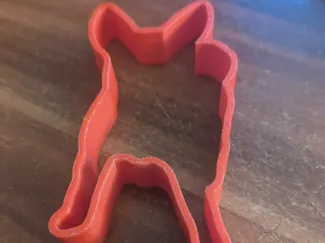 Medium Dog Cookie Cutter