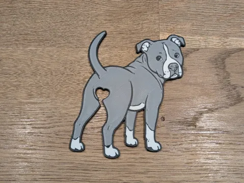 Clip o pieza de sujeción: Pitbull Bread Bag Clip — vista de referencia 3