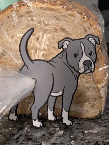 Clip o pieza de sujeción: Pitbull Bread Bag Clip — vista de referencia 2
