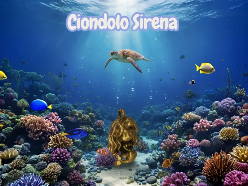 Ciondolo Sirena