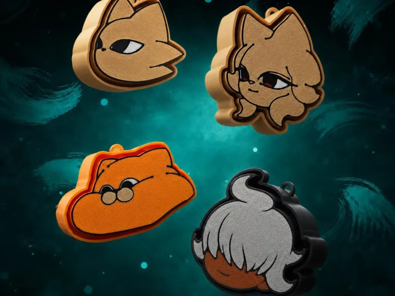 Nine Sols Heng, Yi, Kuafu & Shuanshuan Clickers