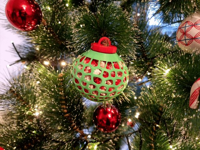 Bola de Navidad para Purga de Filamento (Poop)