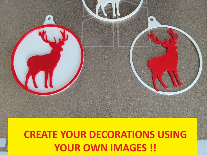 Parametric Christmas Tree Bauble Decor