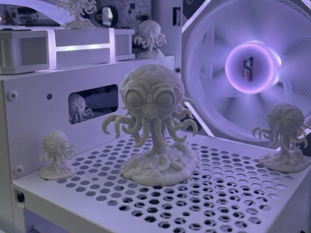 Brain-Headed Alien Monster | Cosmic Horror Mini