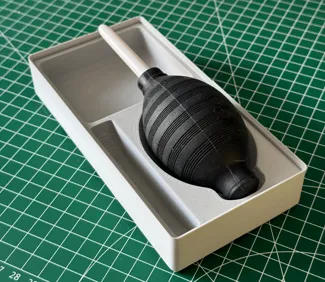 Gridfinity Air Pump + Accessories Holder - 2x4
