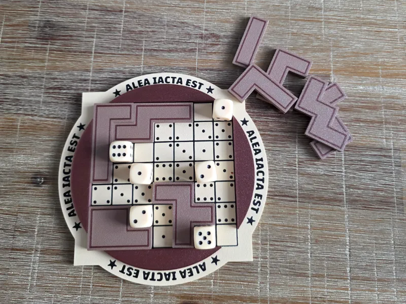 Dice Brain Teaser Puzzle