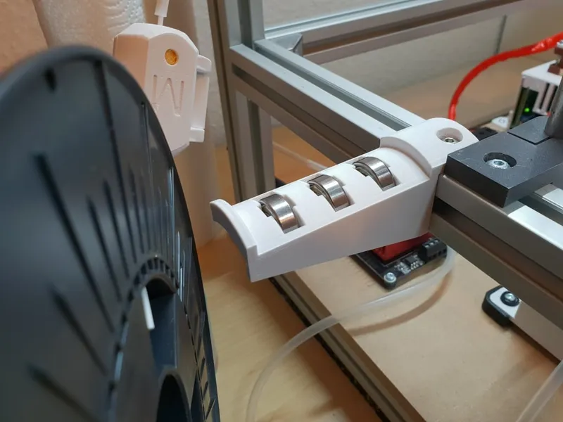 3030 Spool Holder / Mount for Hypercube Evolution using 608zz Bearings