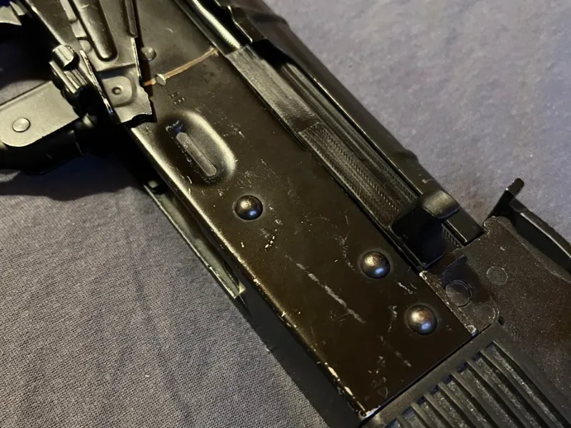 Airsoft aeg ak charging handle/ bolt carrier