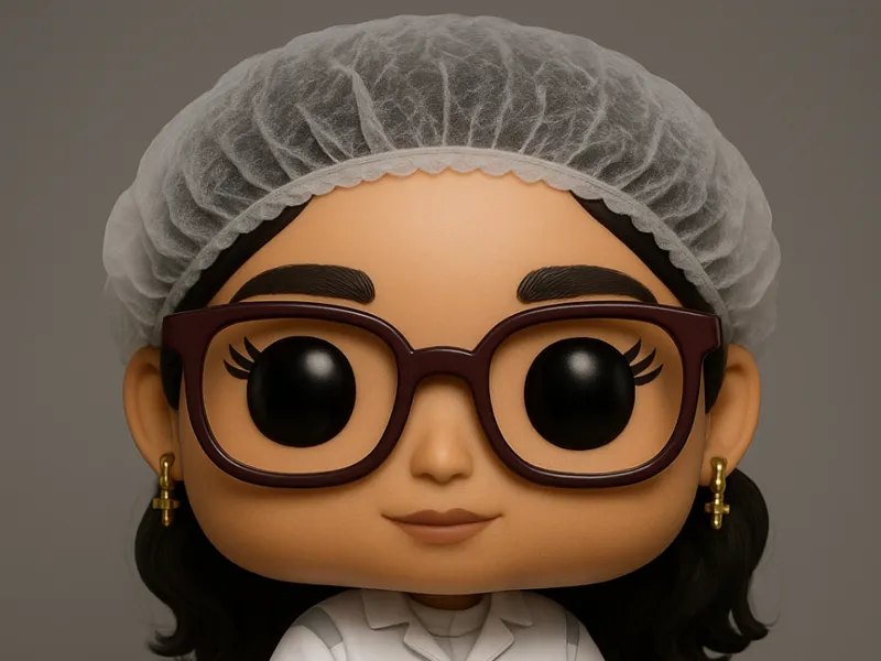 funko de microbiologa
