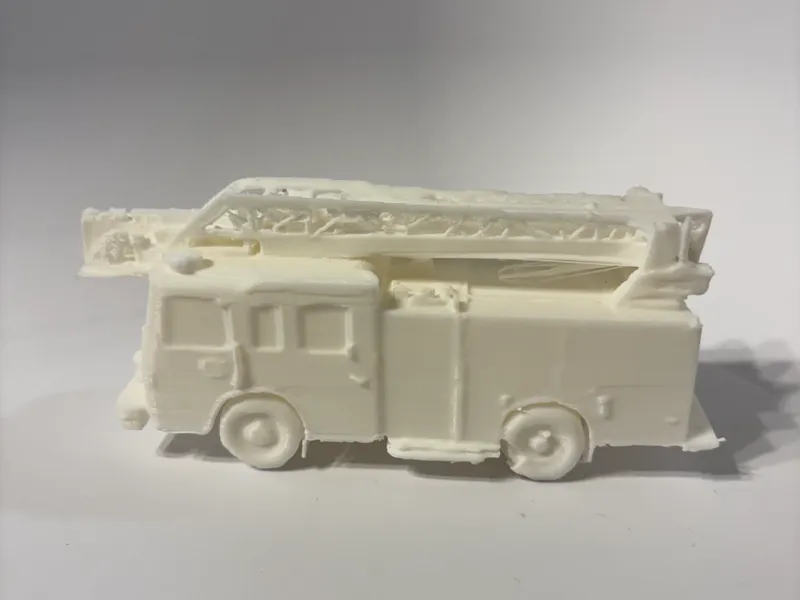 Sculped Ladder Truck