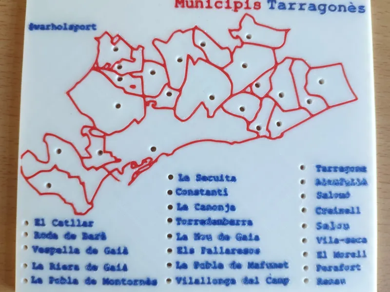 Juego conecta municipios comarca del Tarragonès.