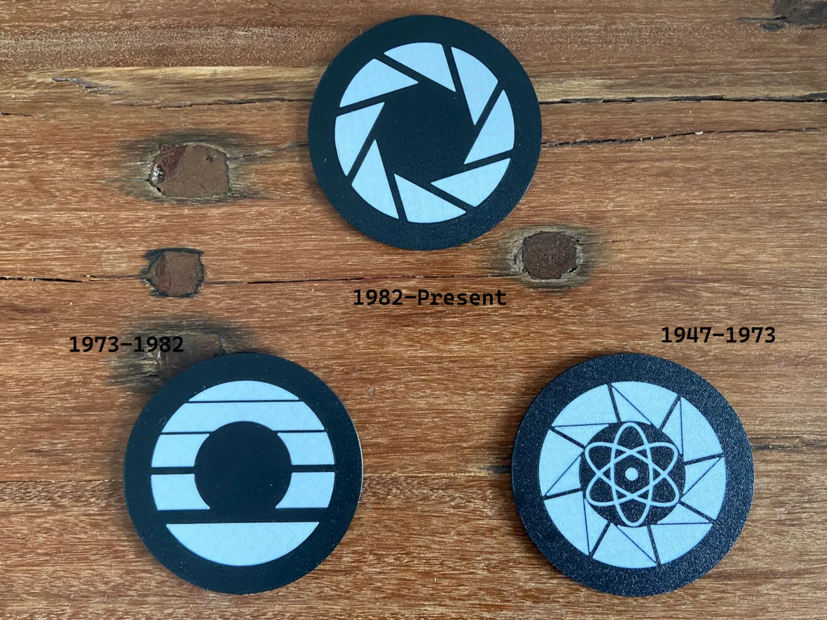 Aperture Science Coaster Set - Free 3D Print Model - MakerWorld