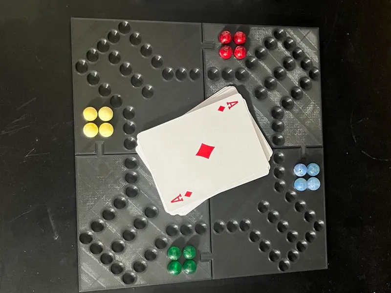 Jackaroo Ludo Game board, interlocking Board