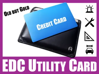 EDC Credit Card Utility Skeleton Wallet Tool