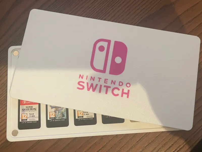 Nintendo Switch Cartridge Holder 6x3mm magnets