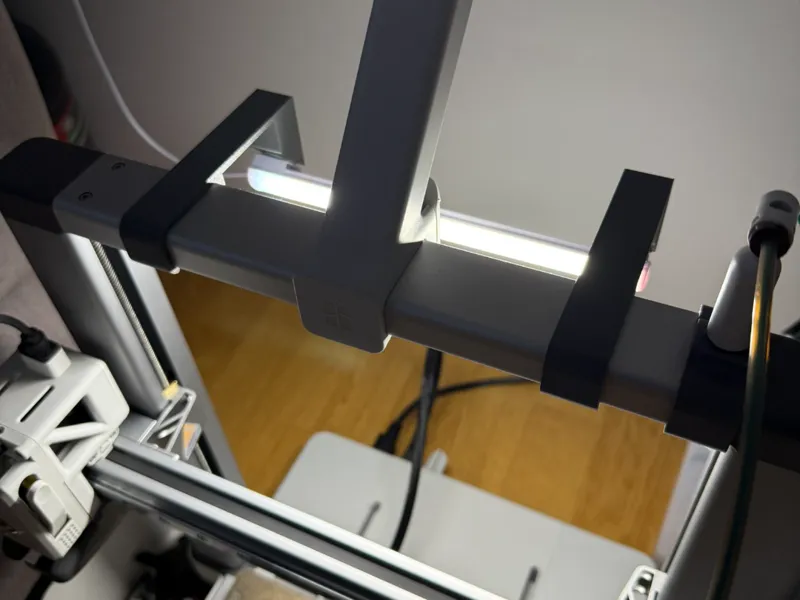 Light holder for Bambu Lab A1