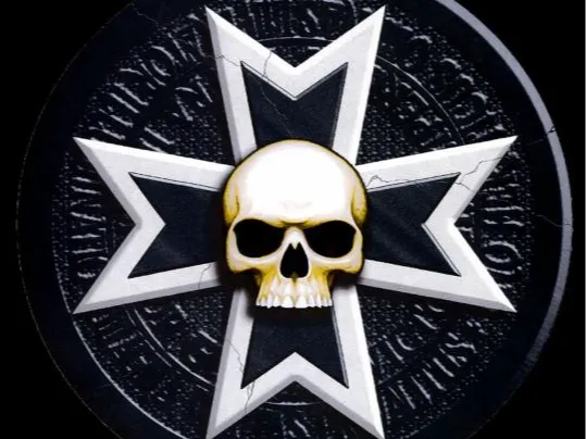 Black templar pendant.