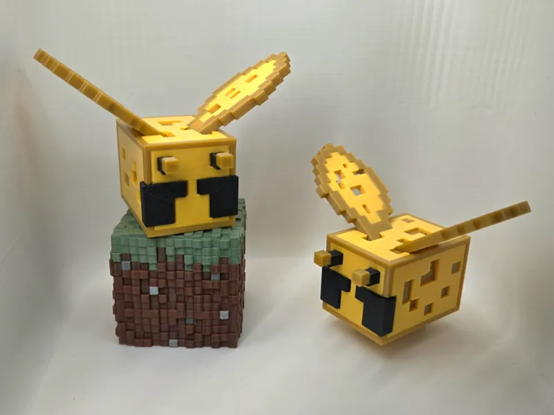 Minecraft Cheese Bee