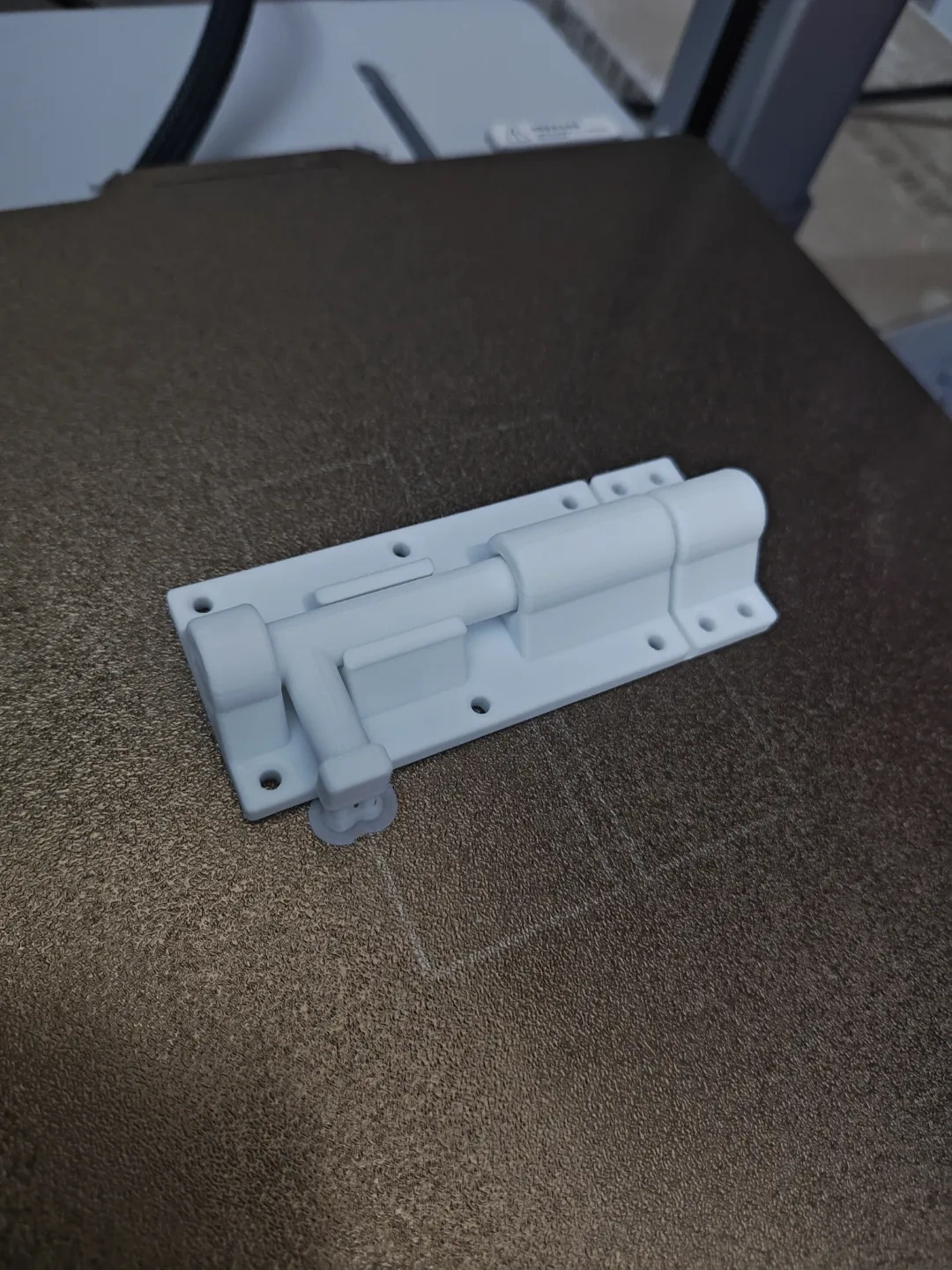 Miniatura 2 do modelo 3D 插销 门栓 