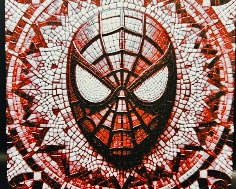 Spiderman  Mosaico (HueForge)