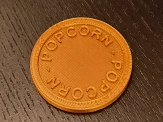 Coin for playing