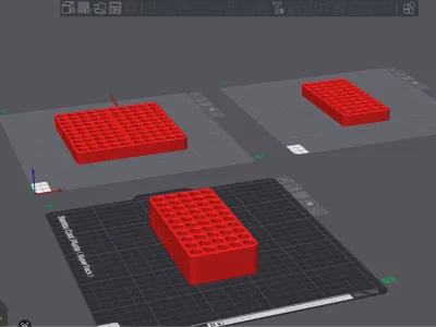 Stackable 9mm Trays for Reloading
