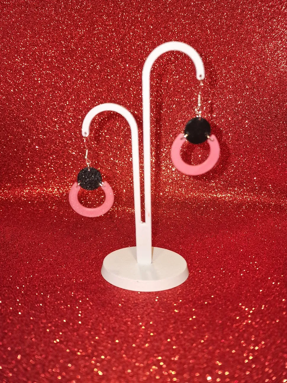 Rounds earrings view 3