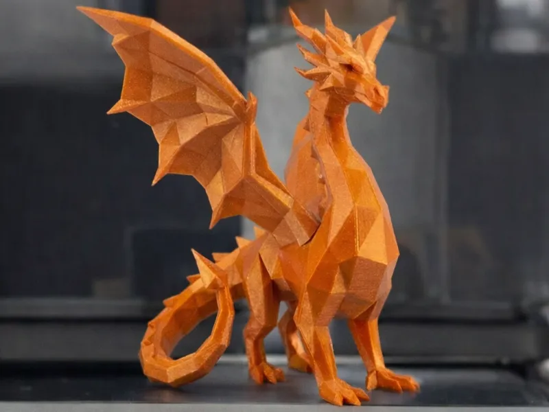 The Poly-Dragon: Majestic, Legendary and Low Poly