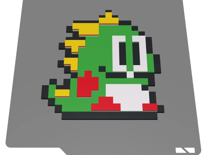 Bubble Bobble - Layered Pixel Art