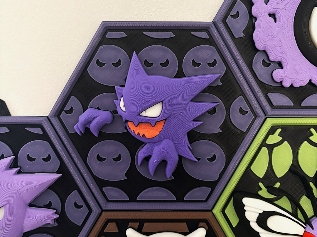 HexaDex-Haunter Pokemon - 3D printed Characters, in stock in India