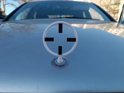 Mercedes Star with Target Sight