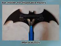 Support Batman pour rasoirs jetables — photo 1