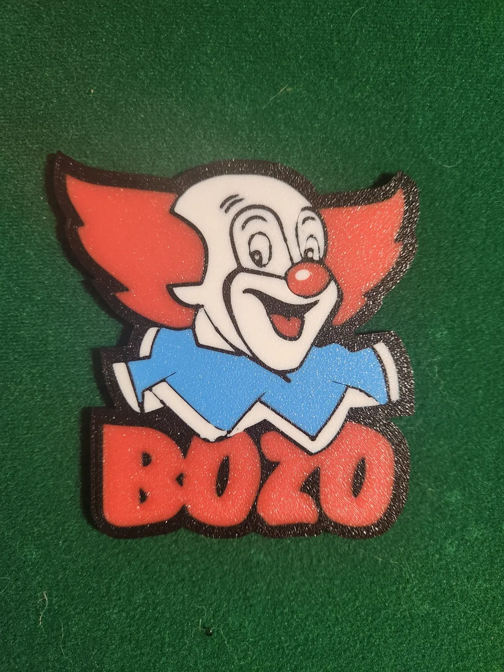 Bozo the clown magnet - Free 3D Print Model - MakerWorld