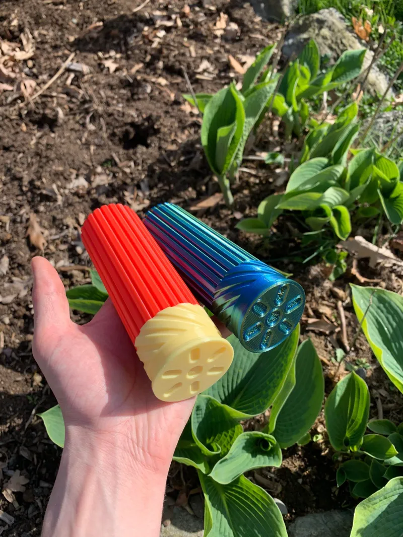 Sci-fi Shotshell Med Container