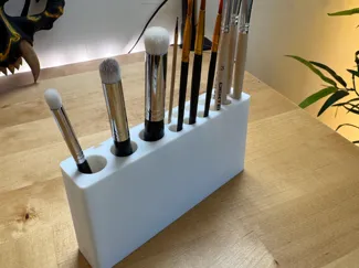 Paintbrush Holder for Vallejo/Citadel modular rack