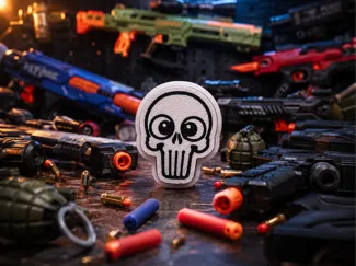 Glubschi Punisher Klicker Schlüsselanhänger