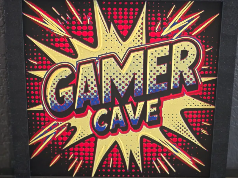 Gamer Cave Wall Art