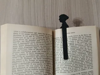 Segnalibro con profilo Jane Austen