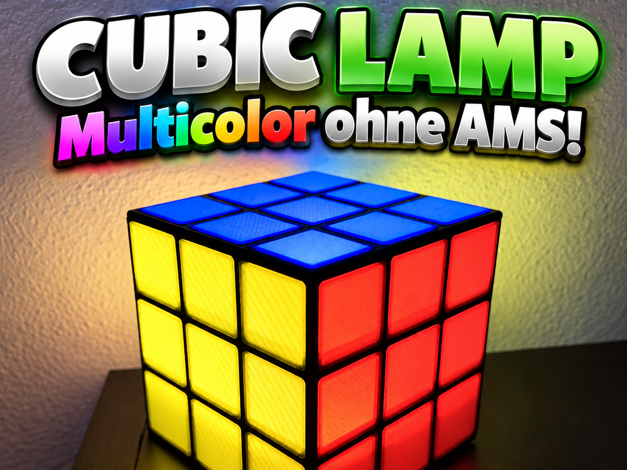 Cubic Lamp Multicolor ohne AMS - 1
