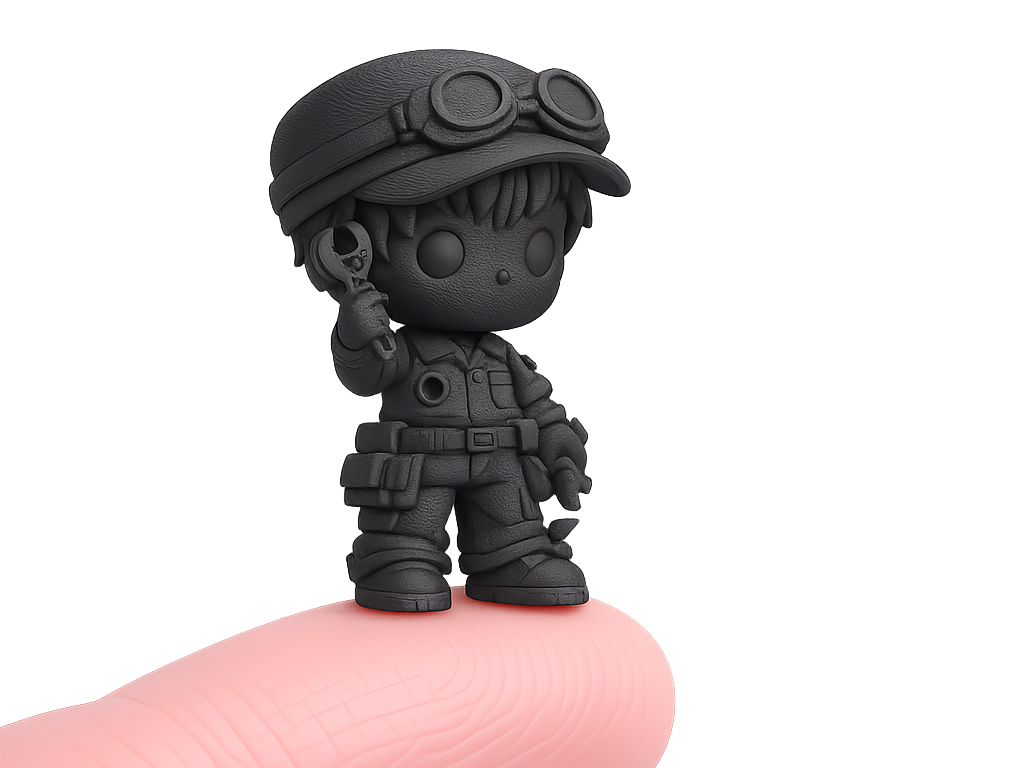 Chibi Mechanic 30mm – Mini Worker Figure