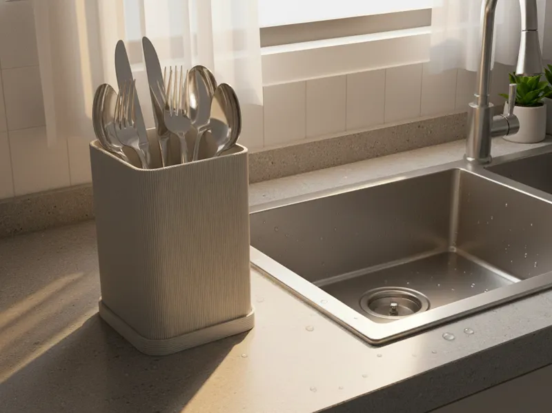 Cutlery drainer