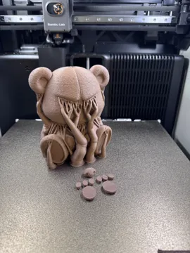 Accesorio para impresora 3D: Frecher Brummbär - NoAMS Version — vista de referencia 3