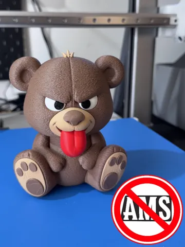 Accesorio para impresora 3D: Frecher Brummbär - NoAMS Version — vista de referencia 2